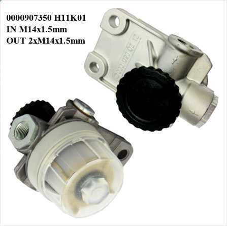 مضخة الوقود (جسم الصمام الضلعي المقوى Hengst) OE 0000907350 لشاحنة M Mercedes-Benz MK/NG/SK