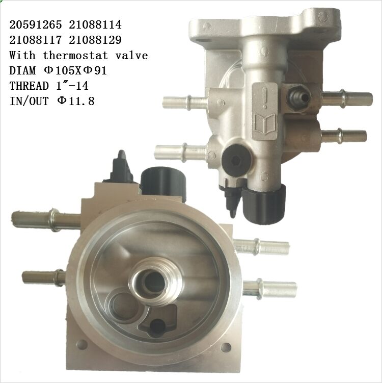 Fuel Filter Housing 2016-4 ASSY OE 21088129 for RVI DXI 5 DXI 7